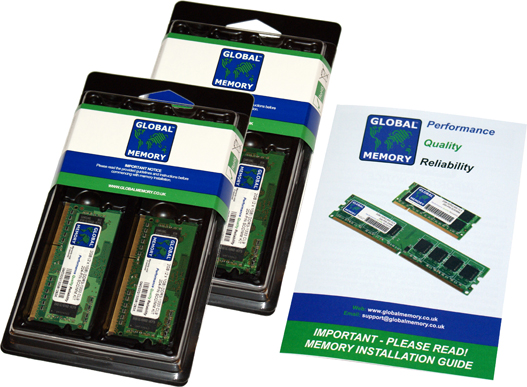 16GB (2 x 8GB) DDR4 3200MHz PC4-25600 260-PIN SODIMM MEMORY RAM KIT FOR LAPTOPS/NOTEBOOKS